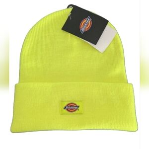 B2G1F- Dickies Men's Beanie, Flor Yellow